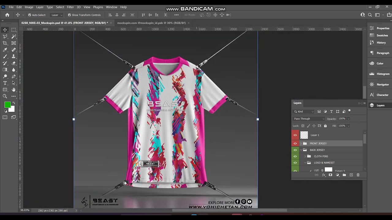 NIKE 2026 SPORTS JERSEY MOCKUP VIDEO  TRENDING
