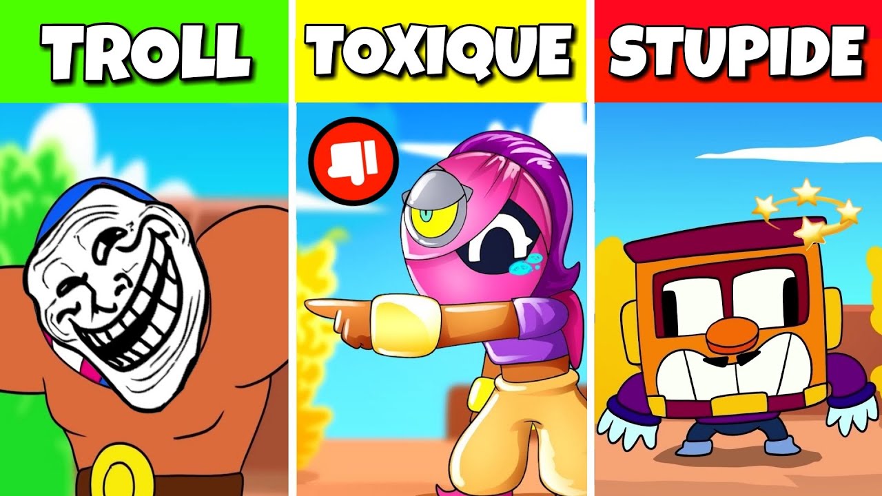 10 типов игроков в Brawl Stars! (Эпизод 2)