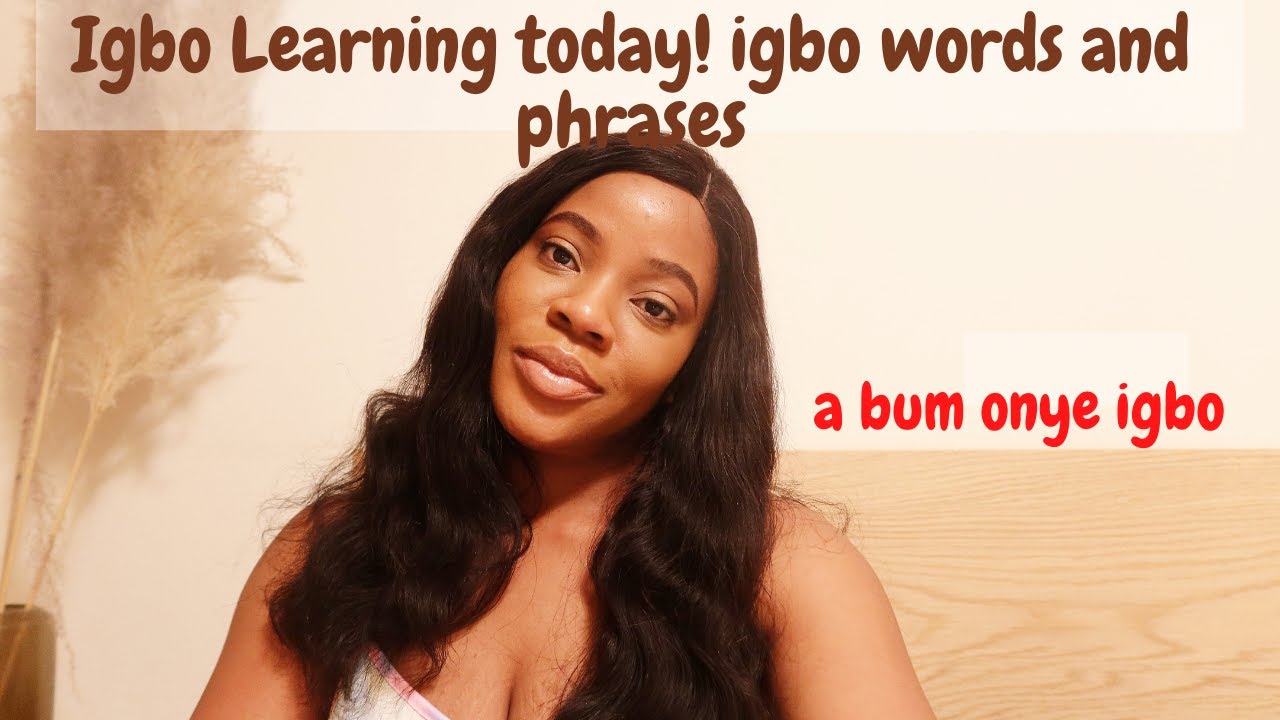 Learn Igbo Language:Sentences USED IN DAILY LIFE in Igbo language? learn igbo language Phrases Igbo