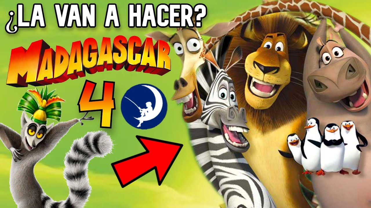 ¿HABRÁ MADAGASCAR 4? - Estado de PRODUCCIÓN y TODO Sobre la POSIBLE SECUELA de DREAMWORKS (Análisis)