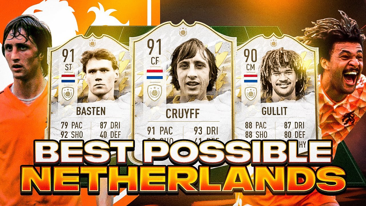 BEST POSSIBLE NETHERLANDS TEAM w/ 91 CRUYFF & 90 GULLIT! | FIFA 22 ULTIMATE TEAM