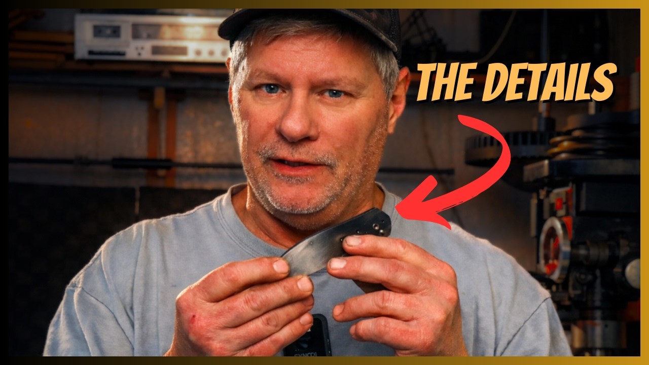 Making Liner lock Folding Knives