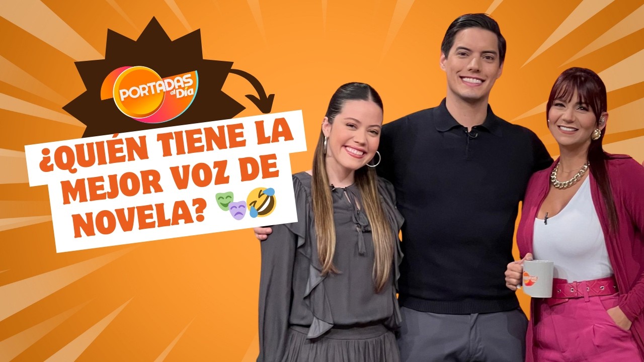 ¿Quién tiene la mejor VOZ DE NOVELA? 🎭🤣 | Dinámica Divertida