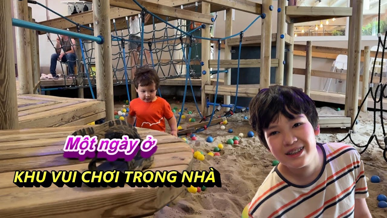 Một Ngày Ở Khu Vui Chơi Trong Nhà Của Leon & Erik Trước Khi Kết Thúc Chuyến Du Lich Vui Vẻ Ở Hà Lan
