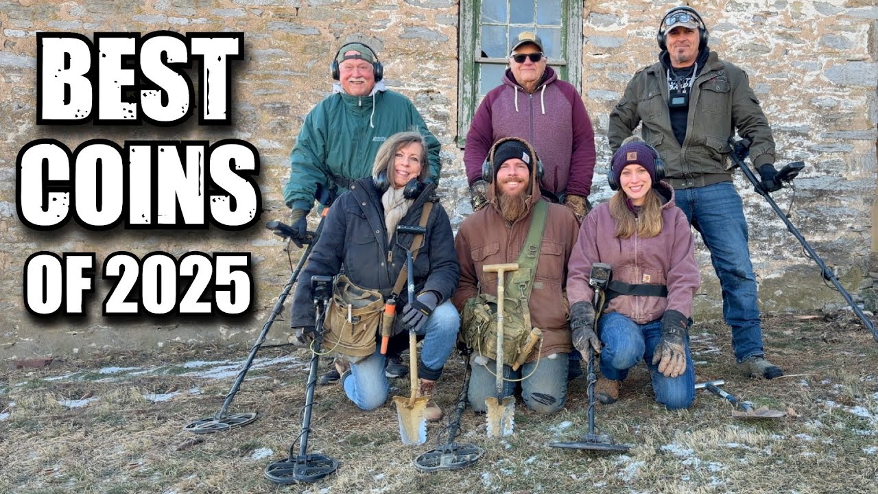 The Best Old Coins We Found Metal Detecting in 2025!