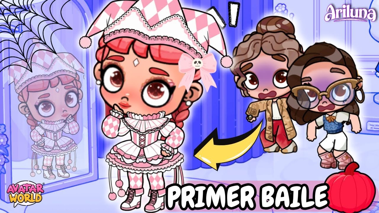 ¡RUTINA DE COMPRAS para el PRIMER BAILE de HALLOWEEN! 😱💃 con MAMÁ 💖 | Avatar World