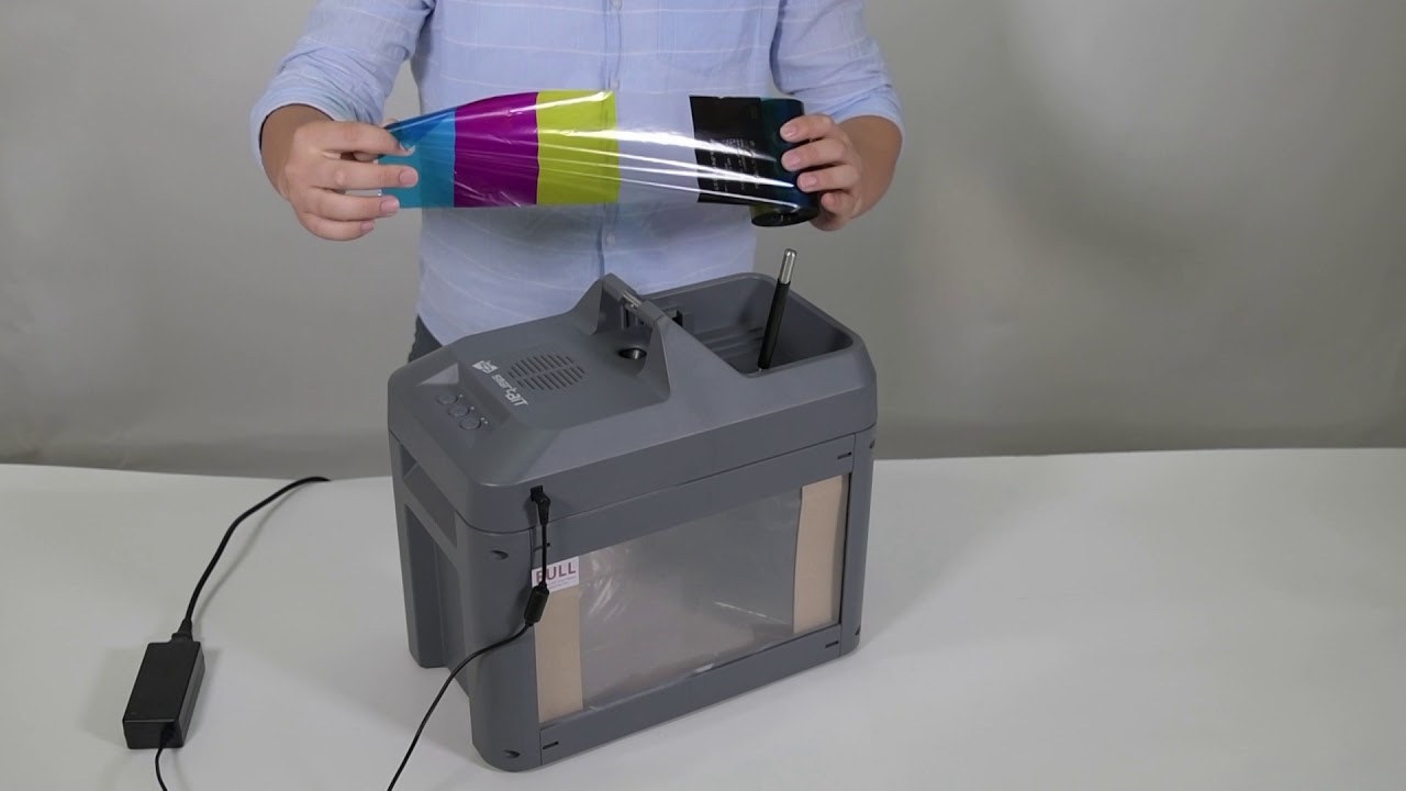 SMART BIT The ID Card Printer Ribbon Shredder (in 48 seconds or less)