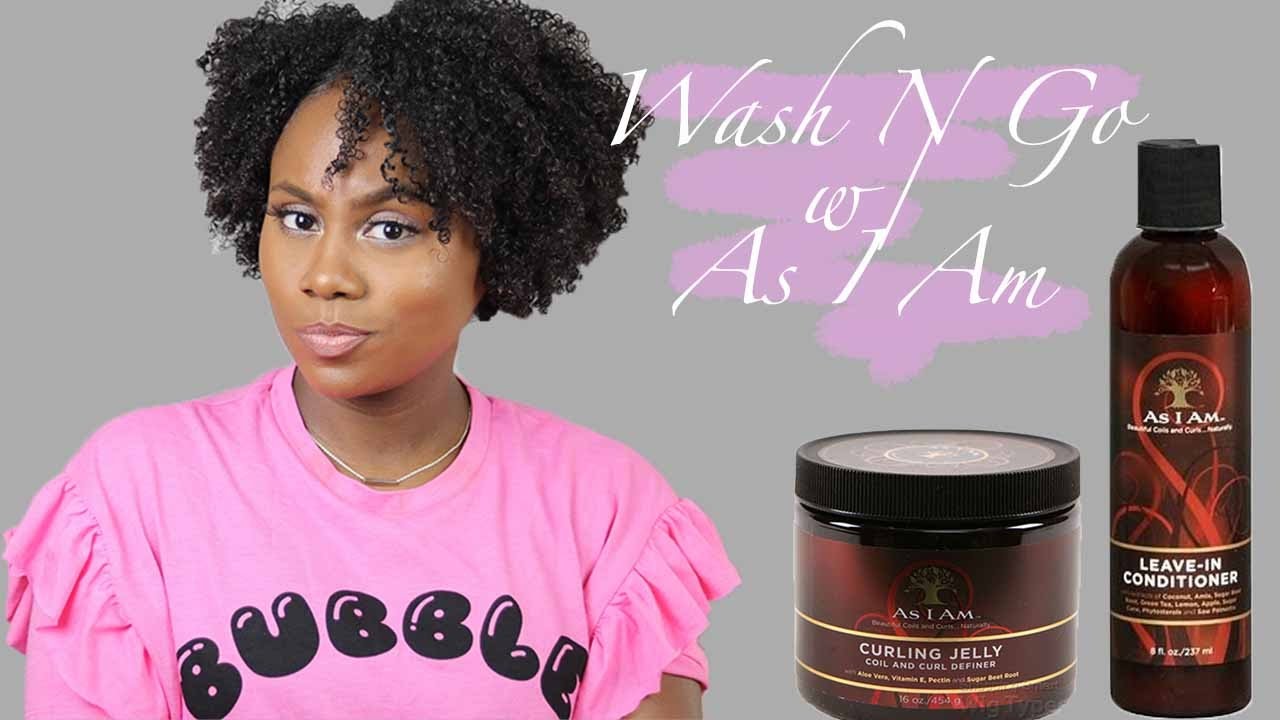 Wash n Go Series | As I Am Curling Jelly and As I Am Leave In Conditioner