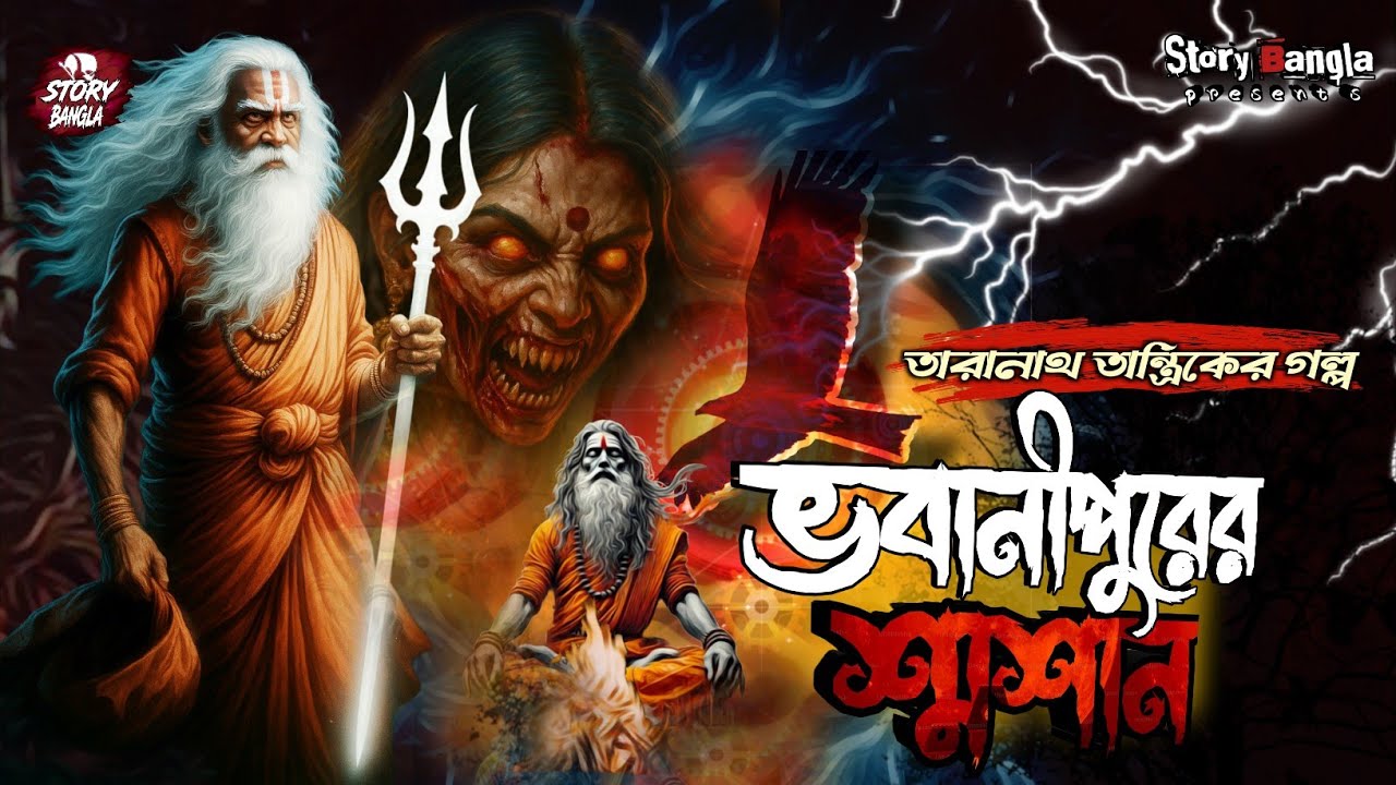 তারানাথ তান্ত্রিকের গল্প - ভবানীপুরের শ্মশান। TARANATH TANTRIK | SUNDAY SUSPENSE | STORY BANGLA