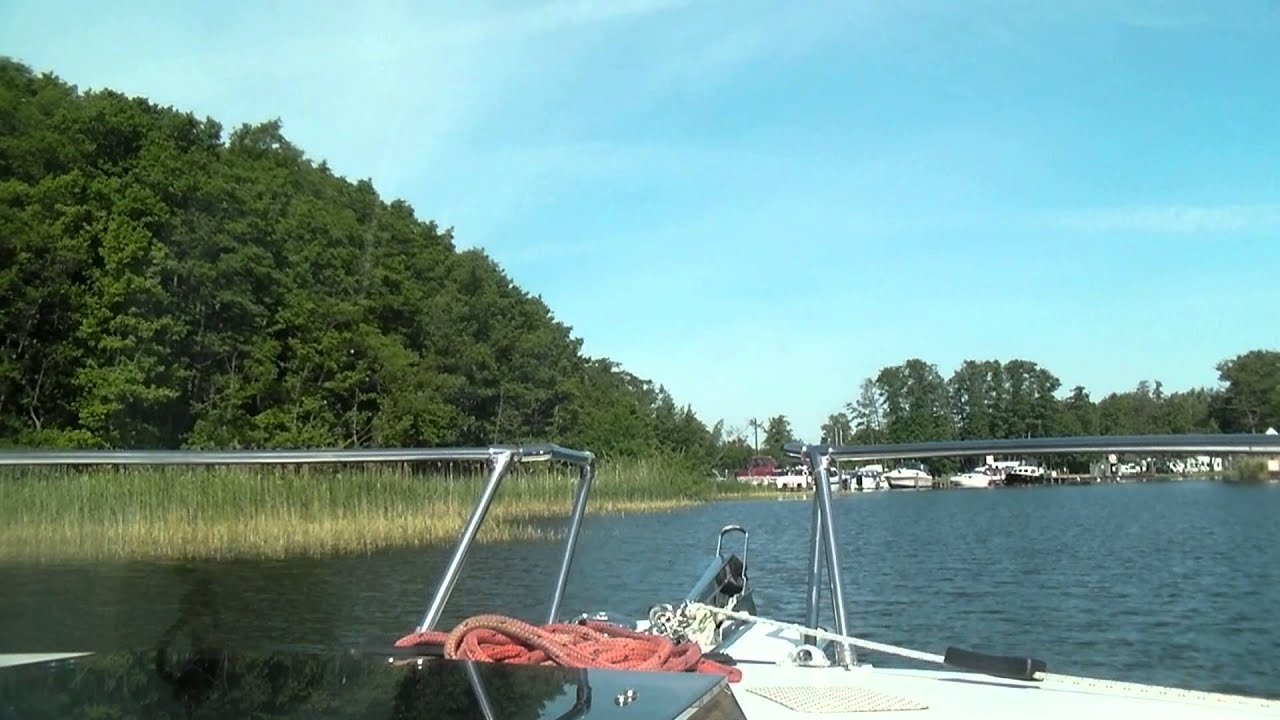Müritz 2013 / Lenzer Hafen, vor Plau am See