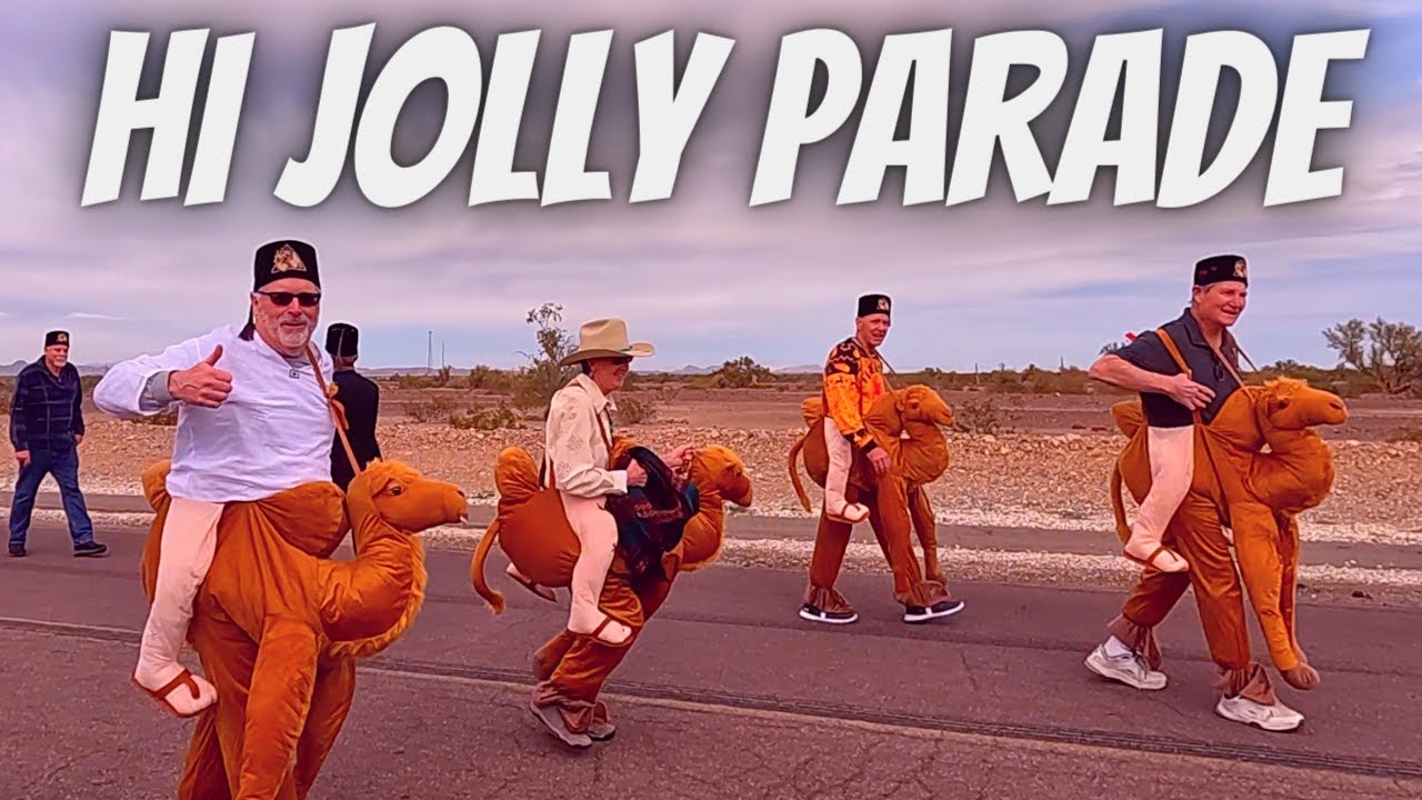 Annual Hi Jolly Parade 2023 Quartzsite AZ