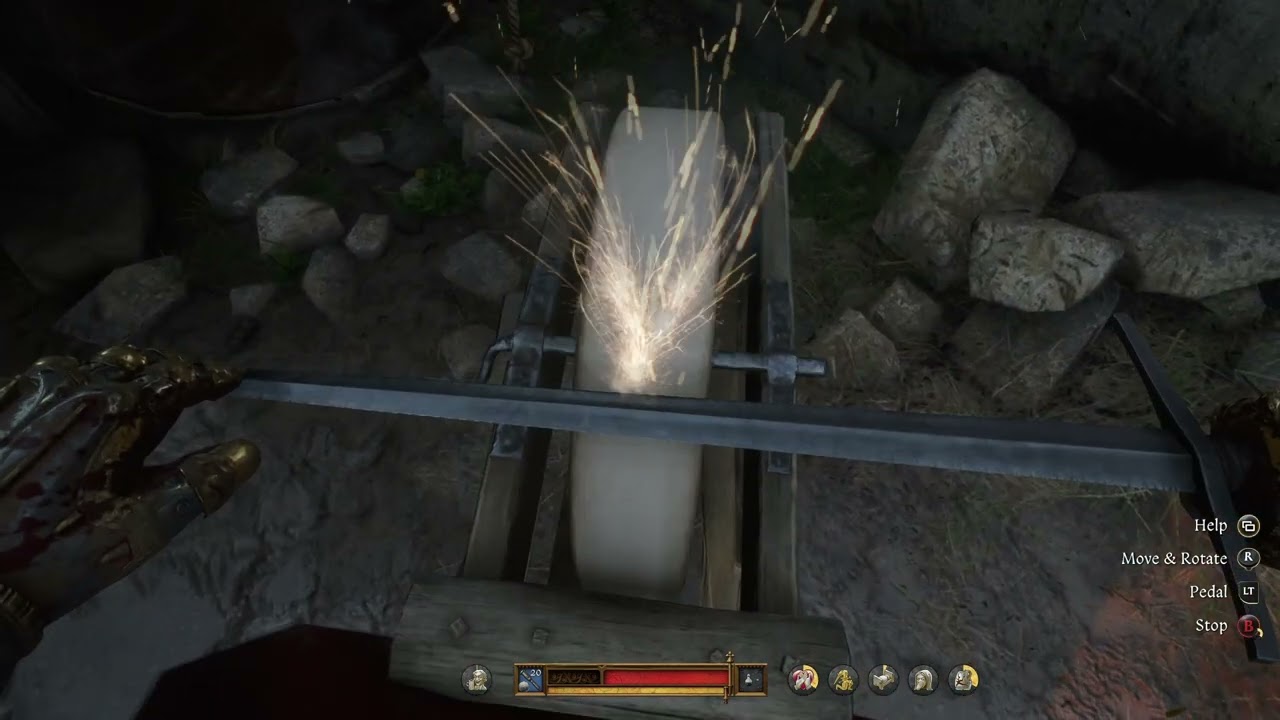 How to Sharpen Weapons on PC & Console in Kingdom Come Deliverance 2