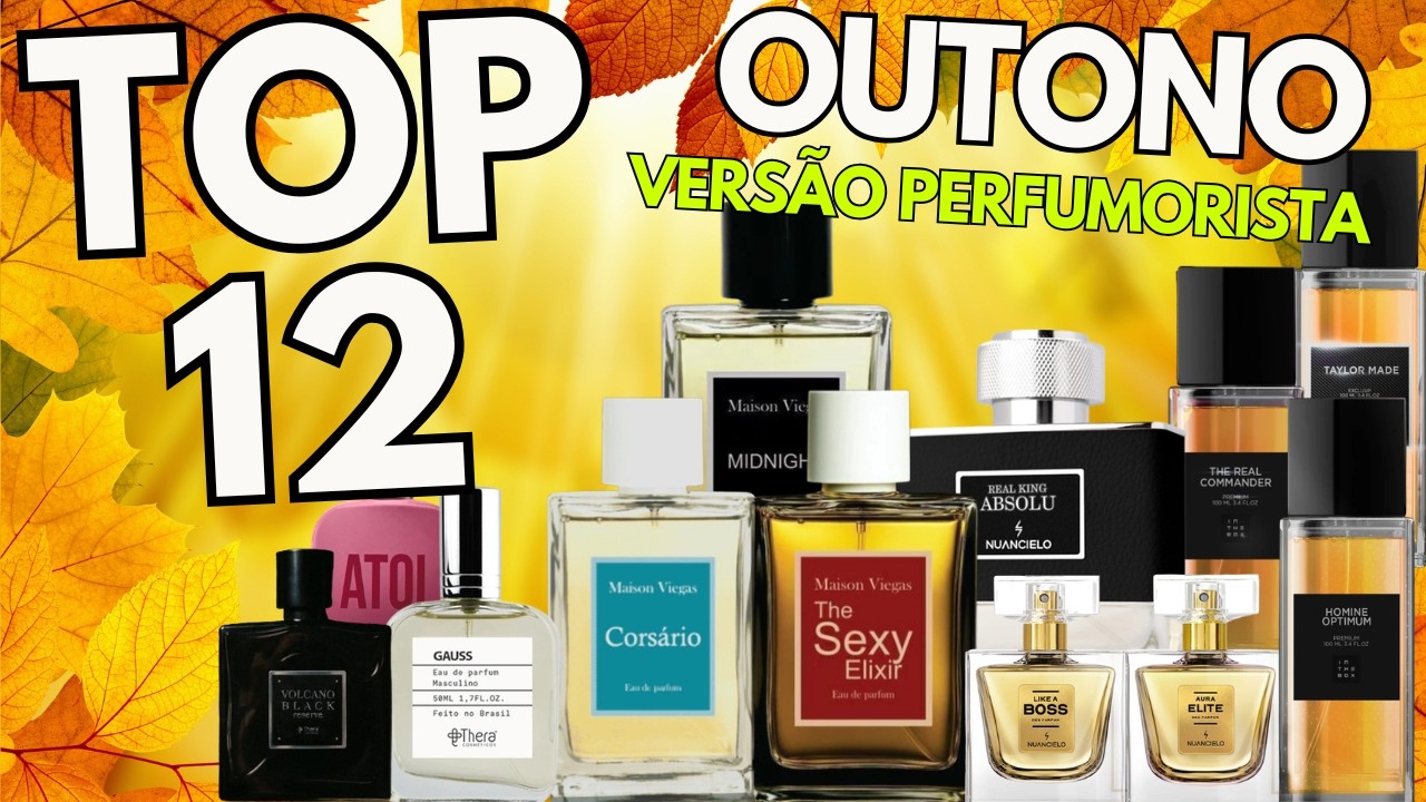 12 Perfumes Para o Outono - Vers&atilde;o Perfumorista 2026 #perfume #perfumorista