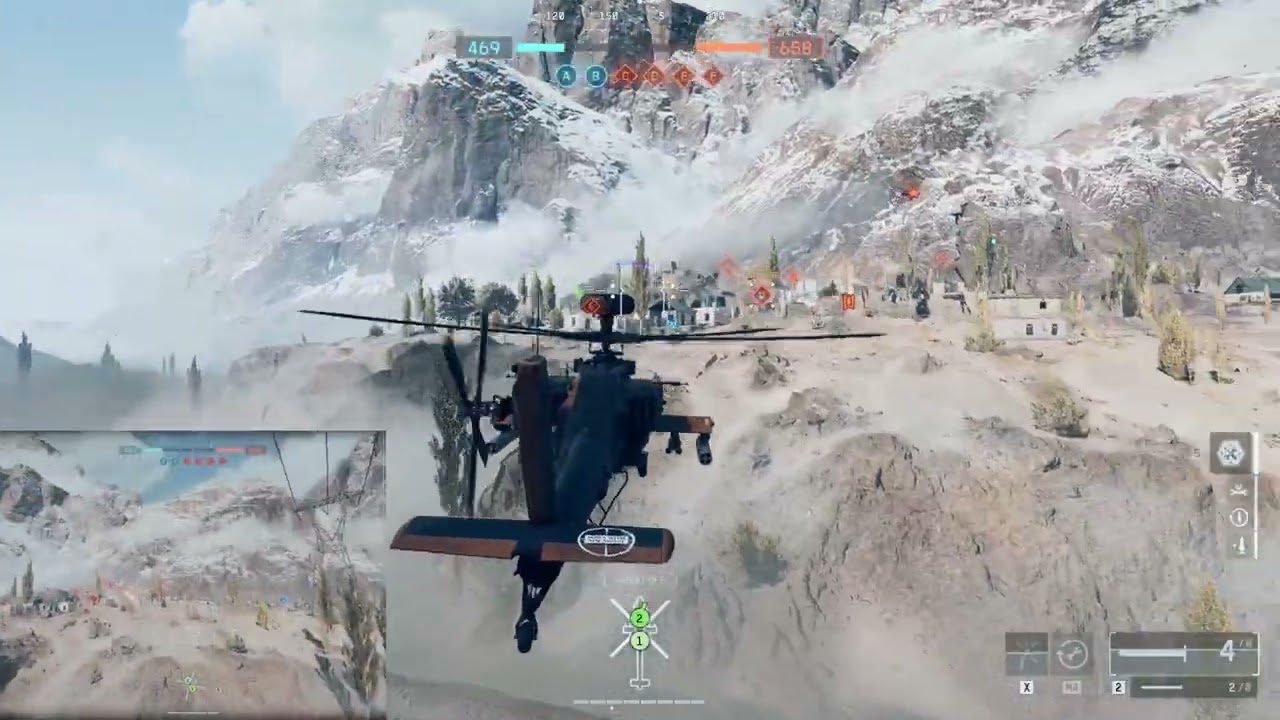 Battlefield 6 | Пик Освобождения - 142 убийства [Штурмовой вертолет] Вид от лица пилота и стрелка