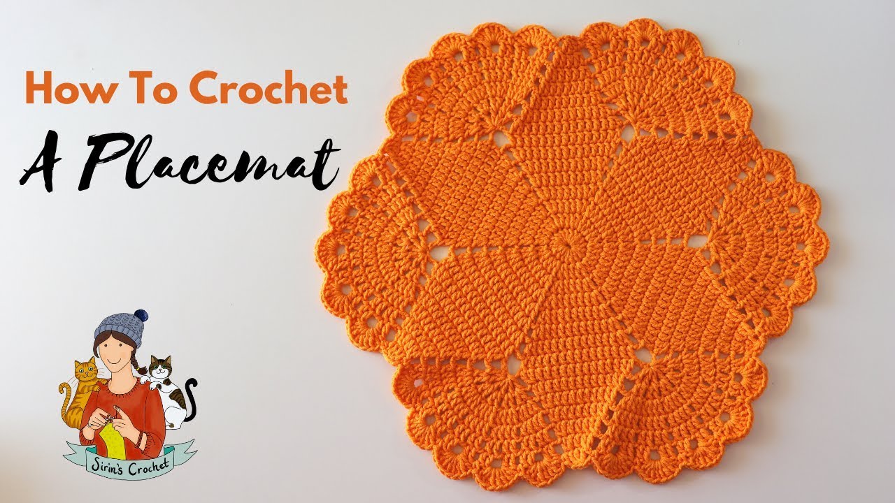 How To Crochet A Placemat / Doily