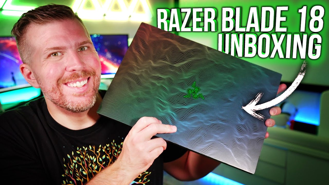 Razer Blade 18 Unboxing, Undervolting, Overclocking, Gameplay, Display Test, Internals! RTX 4090!