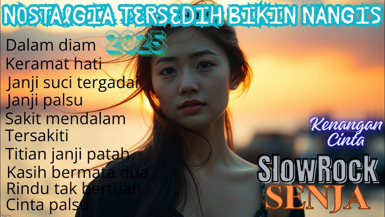Lagu Slow Rock Melayu Terbaru 2025 | Full Album 10 Lagu Terbaik | SlowRock Senja