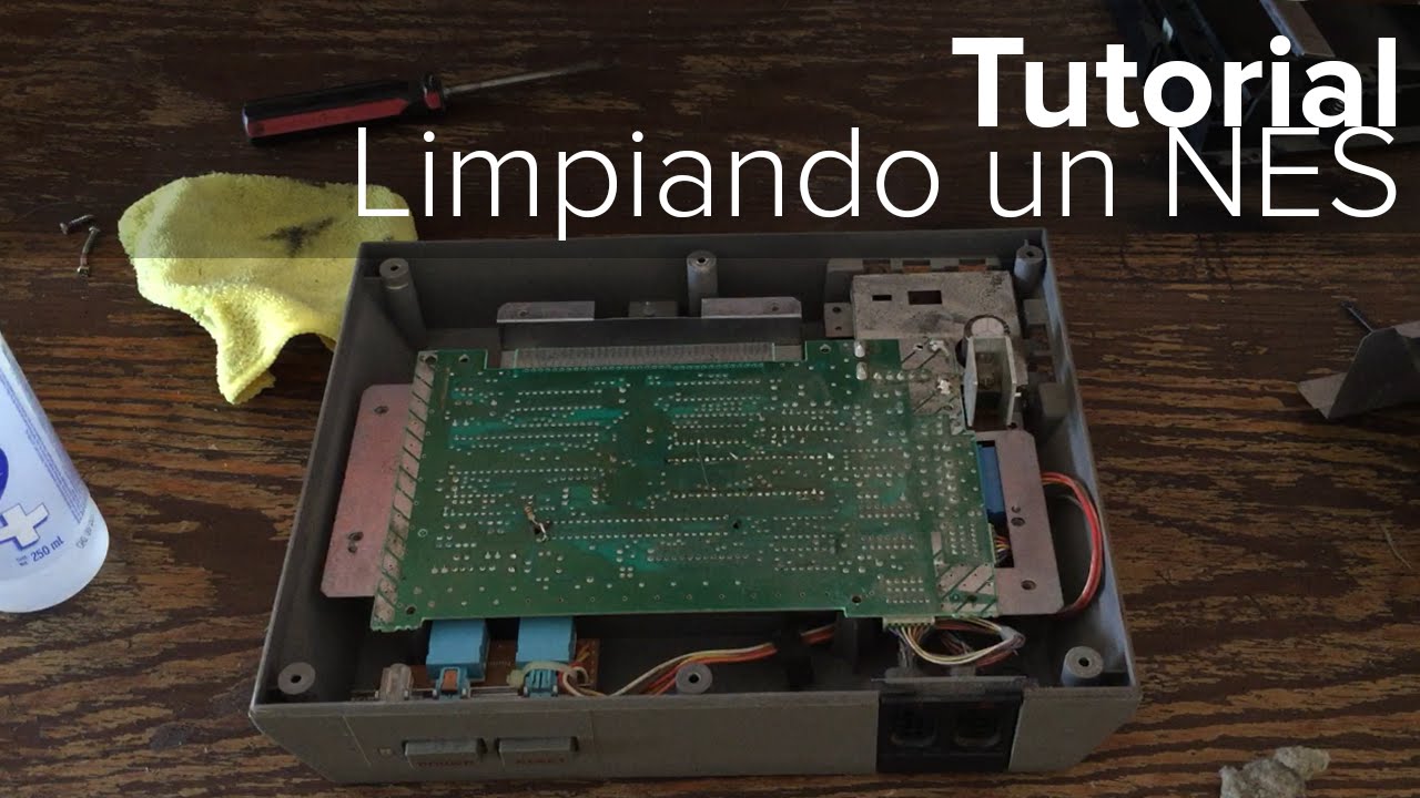 Tutorial: Limpiar un NES