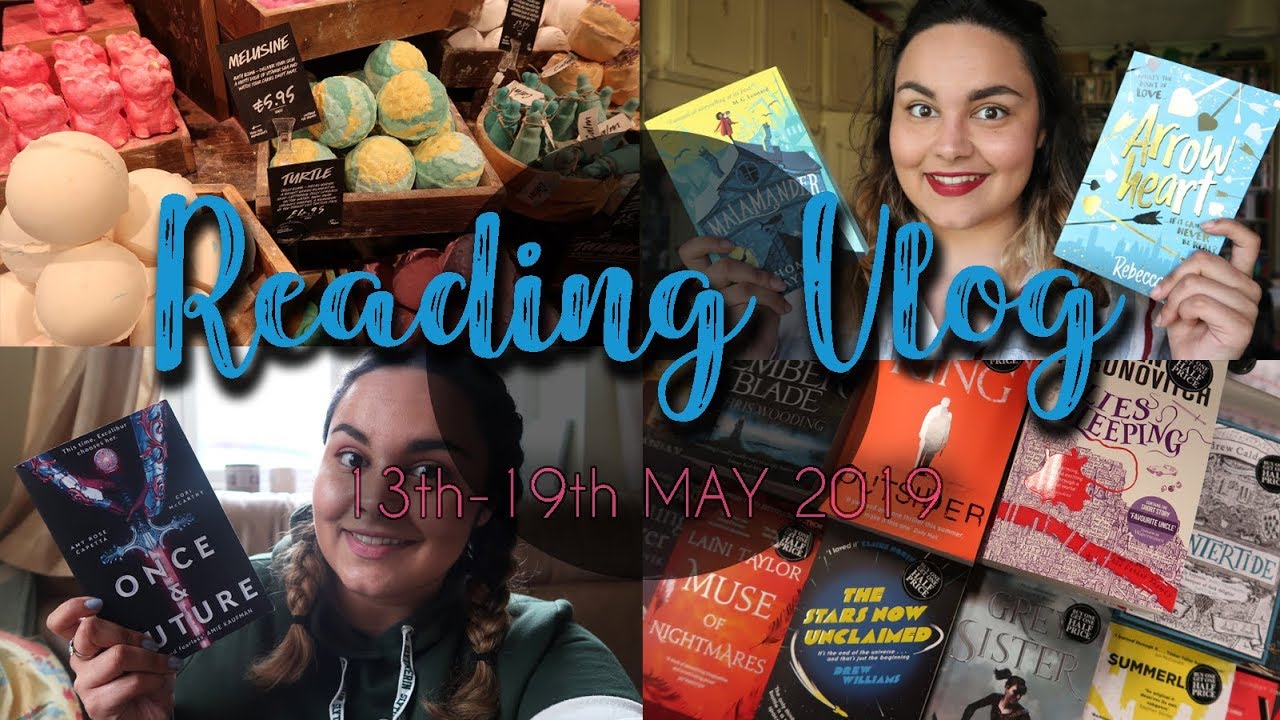 READING VLOG #41 // I Read 3 Books!! Book Mail & Bingoathon // 2019