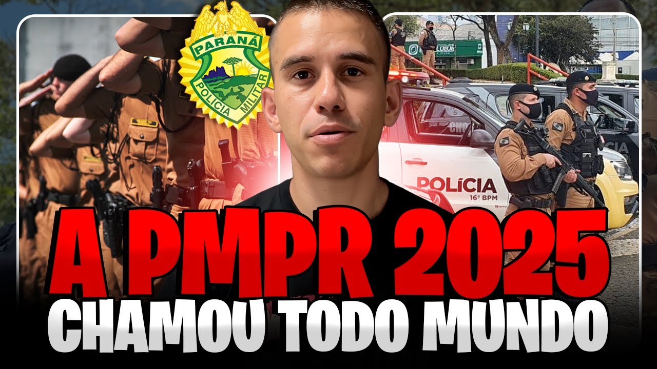 CHAMOU TODO MUNDO + movimenta&ccedil;&otilde;es do novo concurso PMPR 2026