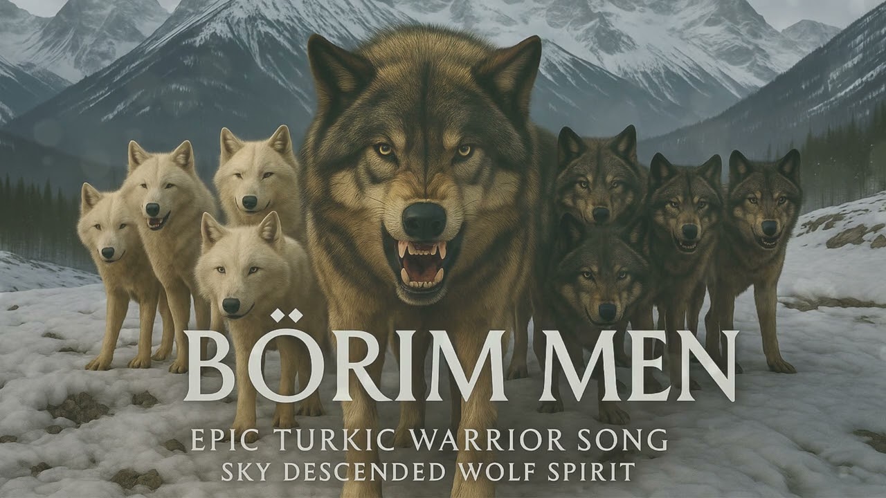 Börim Men – Epic Turkic Warrior Song | Sky Descended Wolf Spirit