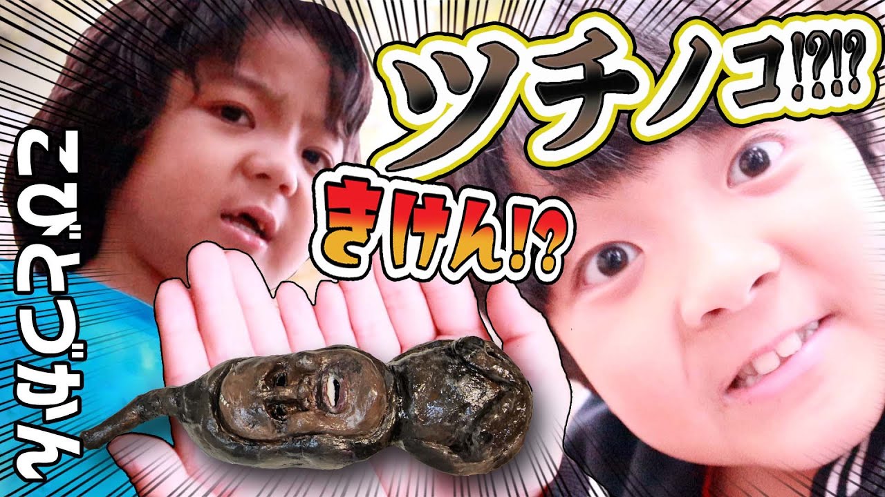 【こびとづかん】きけん?? ツチノコ!? てのひらに、のせてみよう!!!