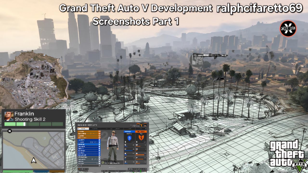 Grand Theft Auto V - Development Screenshots Part 1 [Music By Tangerine Dream]