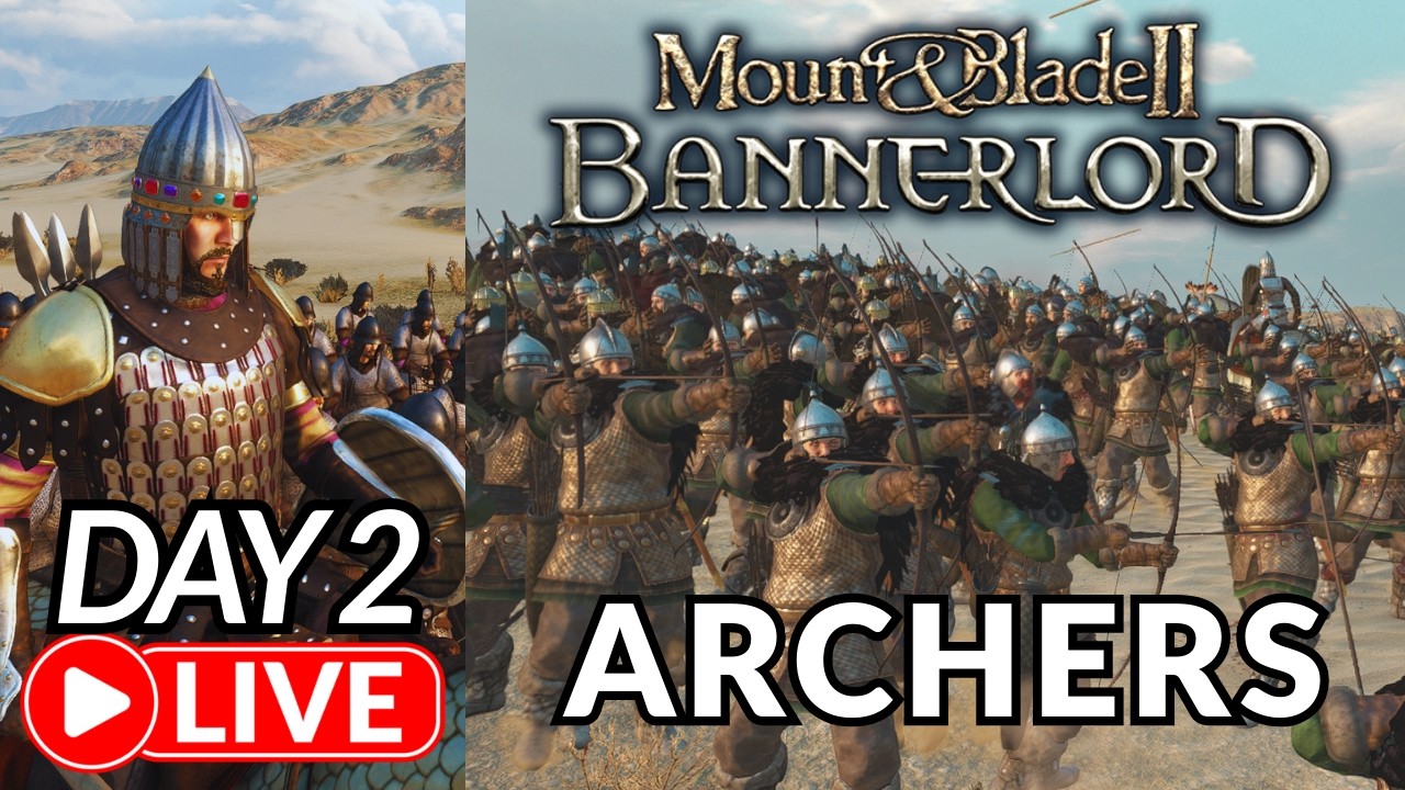 🔴LIVE KING RAIDEN OF BATTANIAN DAY 2 Mount Blade 2 Bannerlord Gameplay FULL STORY Medieval Campaign