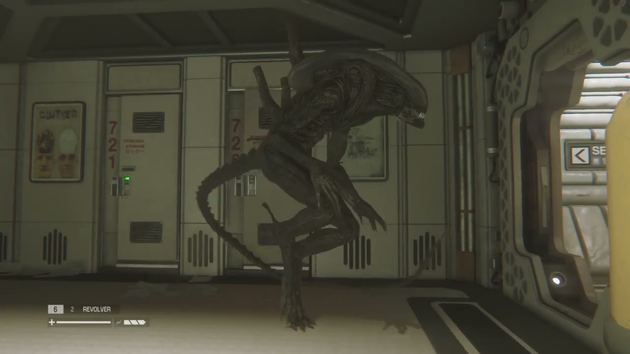 alien isolation:i swear he was just screwin with me here.