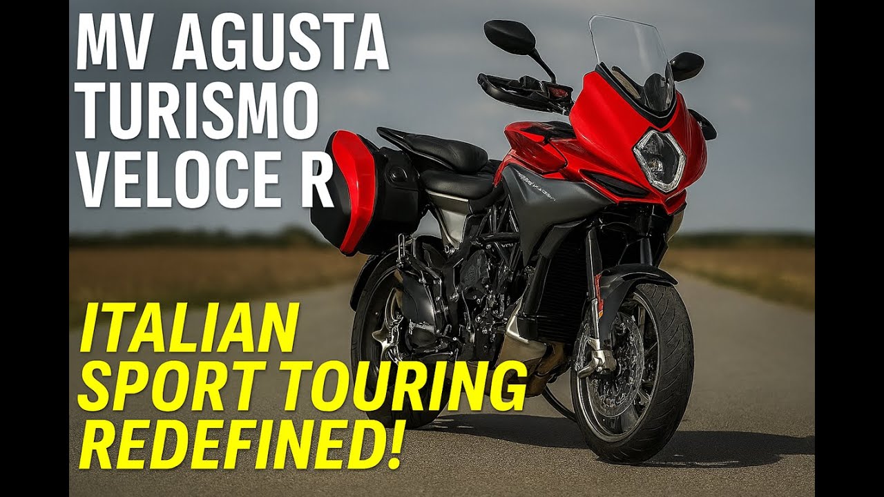MV Agusta Turismo Veloce R – Italian Sport Touring Redefined!