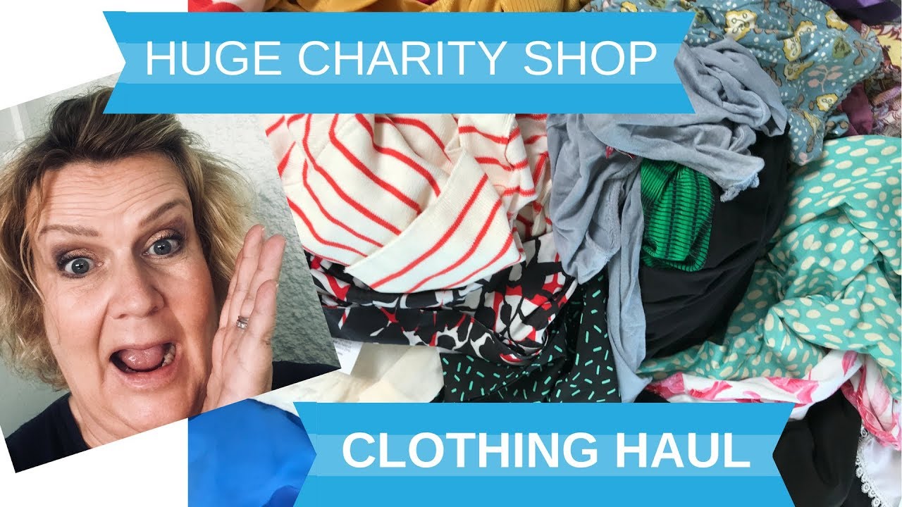 HUGE Charity Shop Clothing Haul To Sell on eBay - UK Reseller