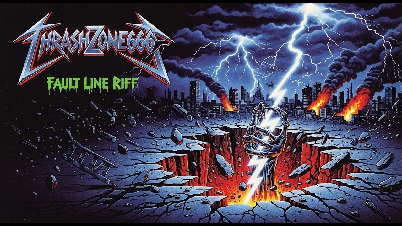 ThrashZone666 | Fault Line Riff (Kill'Em All Inspired Thrash Metal)