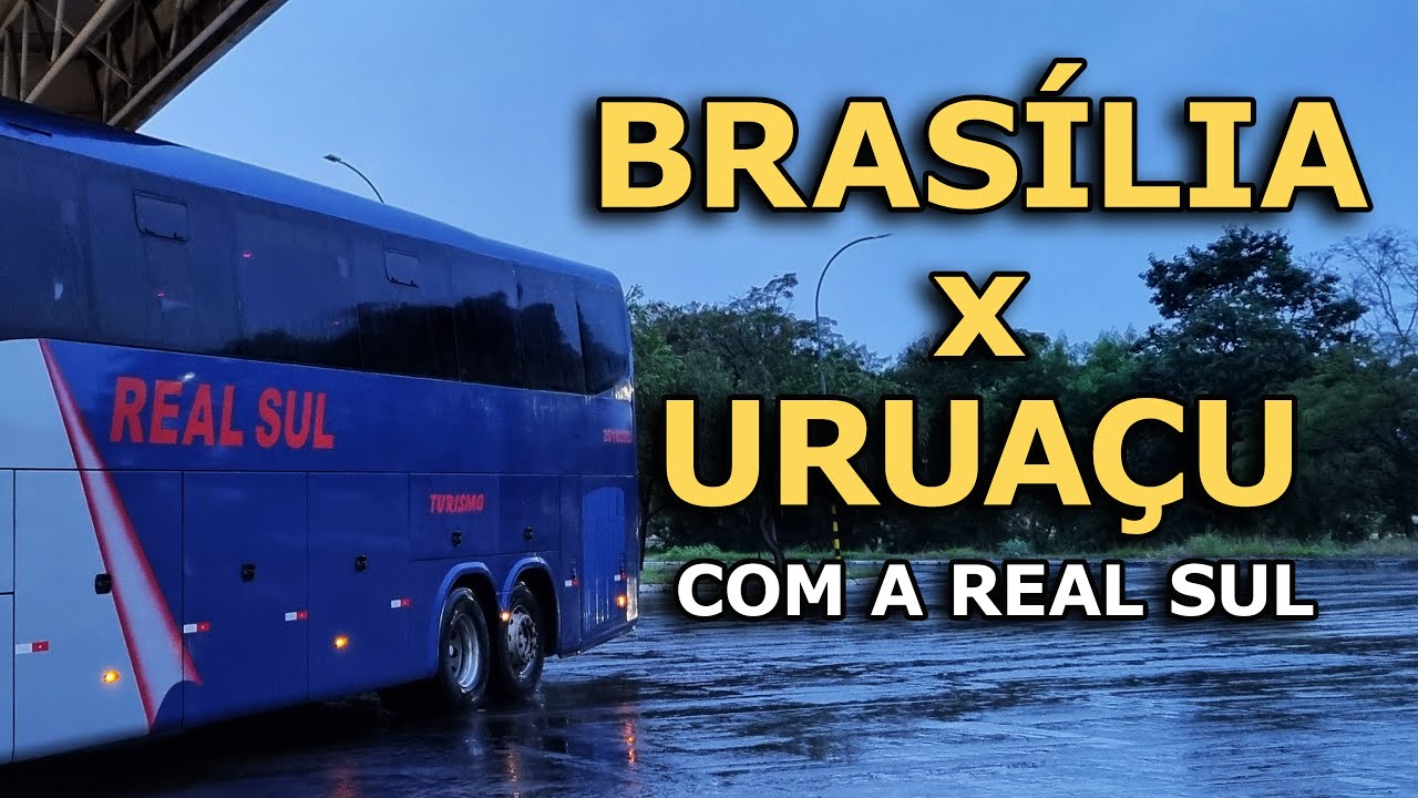 Como é a viagem de BRASÍLIA para URUAÇU com a REAL SUL?