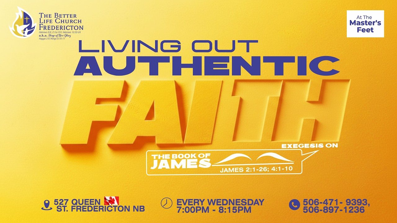 LIVING OUT AUNTHENTIC FAITH | 4TH MAR | PASTOR DANIEL ABIOLA