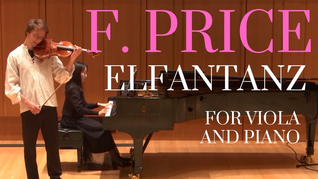 F. PRICE, ELFENTANZ for Viola and Piano - Wilhelm Magner