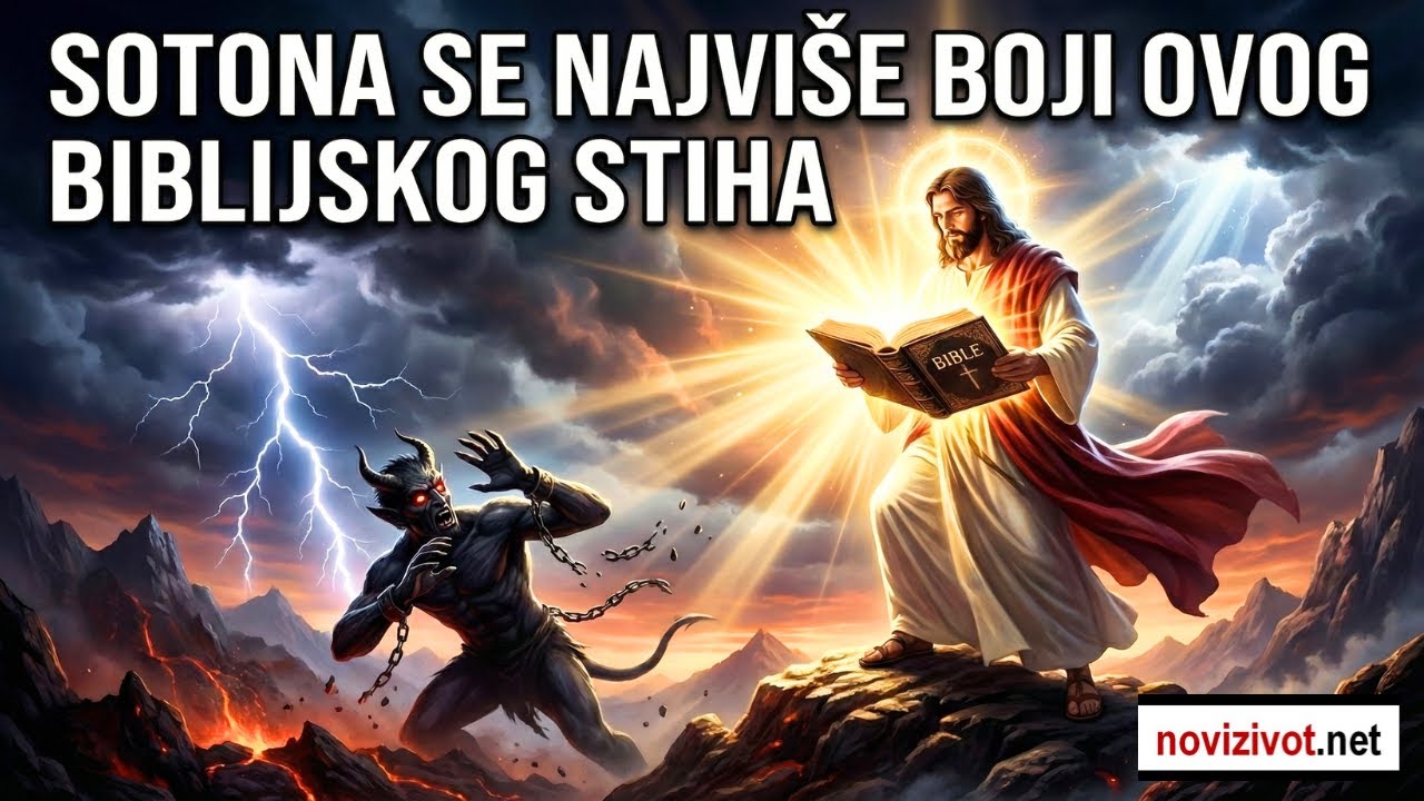 Sotona se najviše boji OVOG biblijskog stiha!