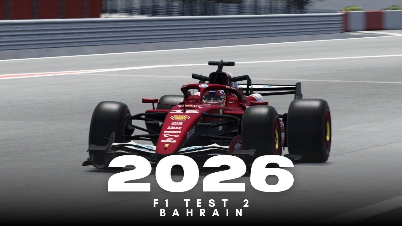 F1 2026 Test #2 Ferrari Onboard at Bahrain 