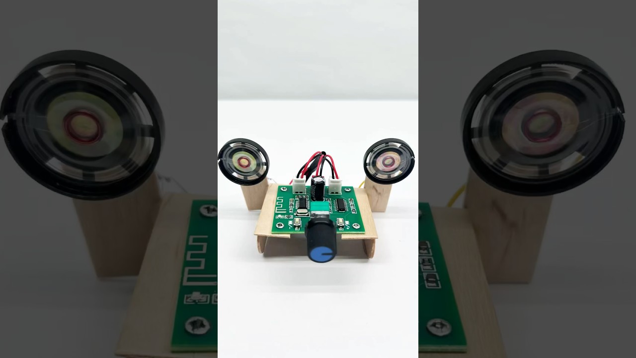 Making a Mini Bluetooth Speaker | Bluetooth speaker amplifier board #tiktok  #shorts