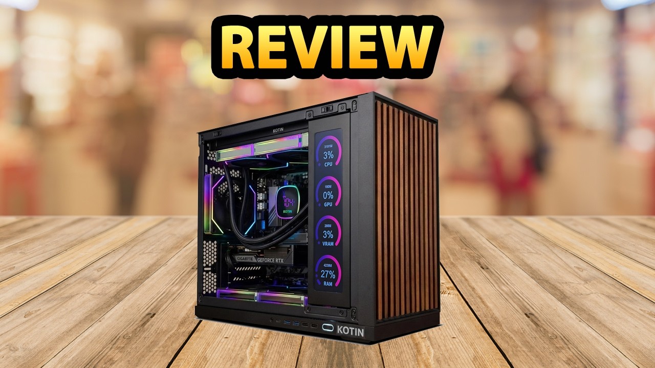 Komputer stacjonarny do gier KOTIN RTX 5060 ✅ Recenzja