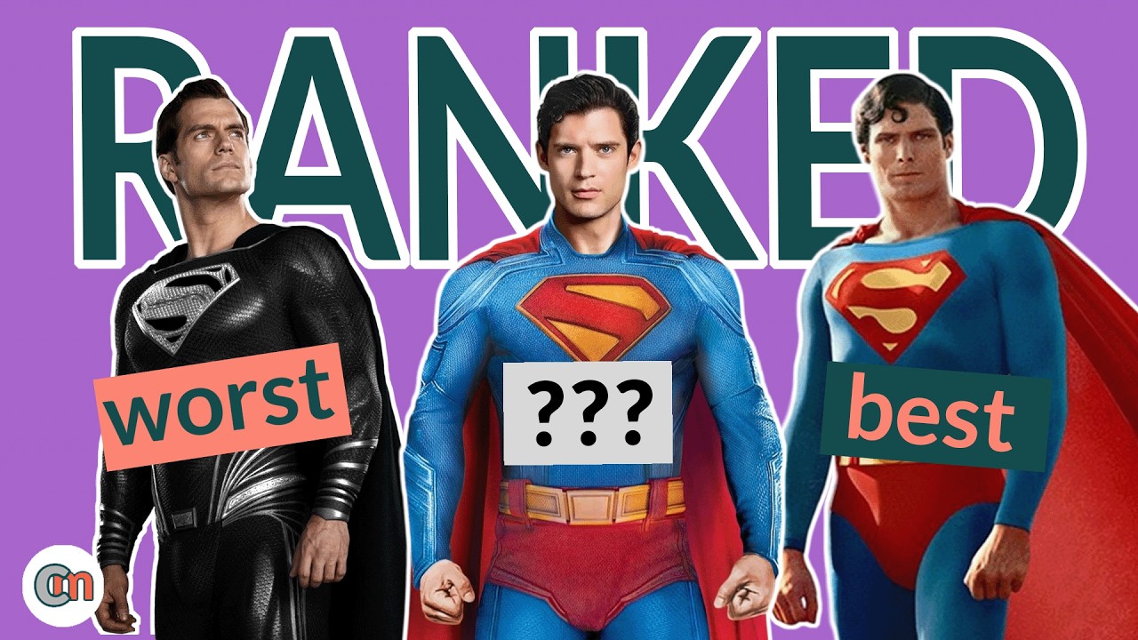 Ranking all 17 Live-Action Superman Suits
