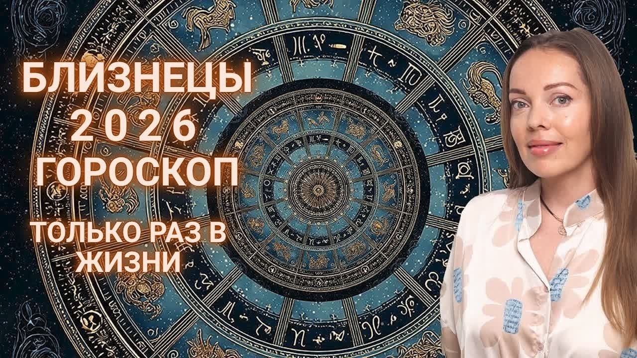 Близнецы - гороскоп на 2026 год. Только раз в жизни