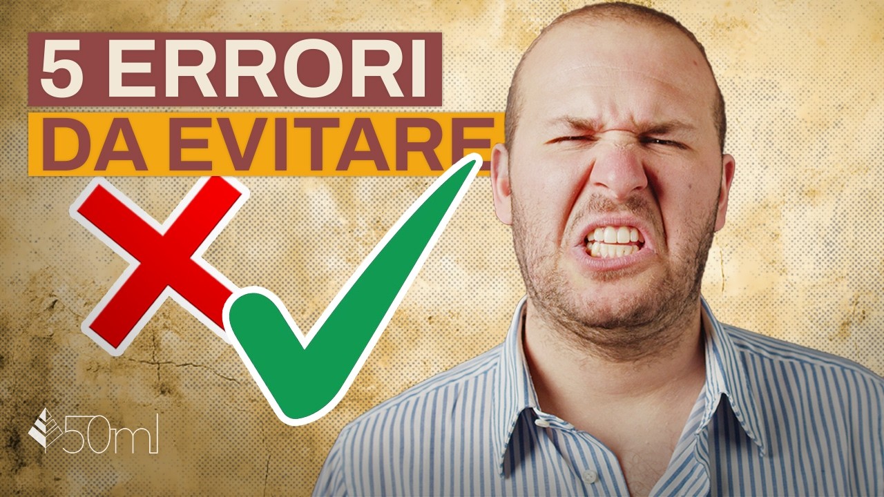 5 Errori che si fanno in profumeria