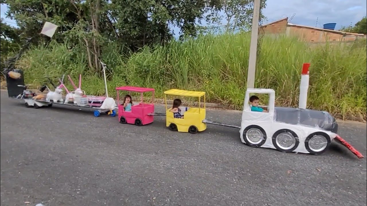 AGORA O TREM FICOU COMPLETO