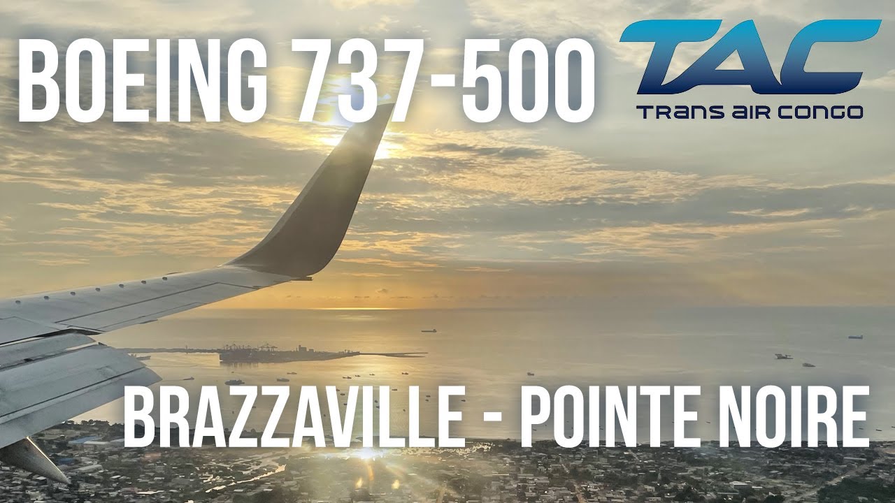 TAC Congo | Brazzaville-Pointe Noire (Congo) 🇨🇬| Tripreport Economy