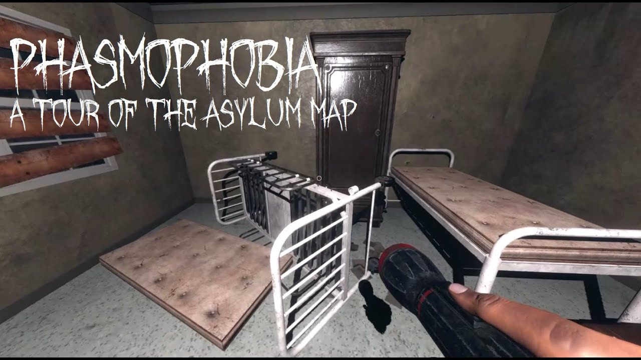 A Tour of the Asylum Map in PHASMOPHOBIA