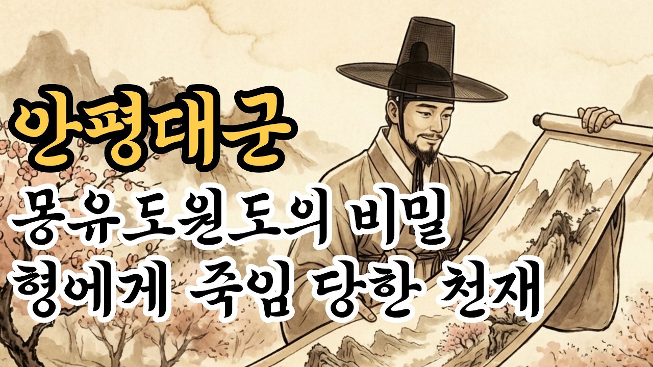 [반만년한국사] 조선 최고의 꿈을 그렸던 남자, 형 세조에게 사약 받은 천재 안평대군ㅣ#안평대군 #조선역사 #몽유도원도 #역사이야기 #예술가