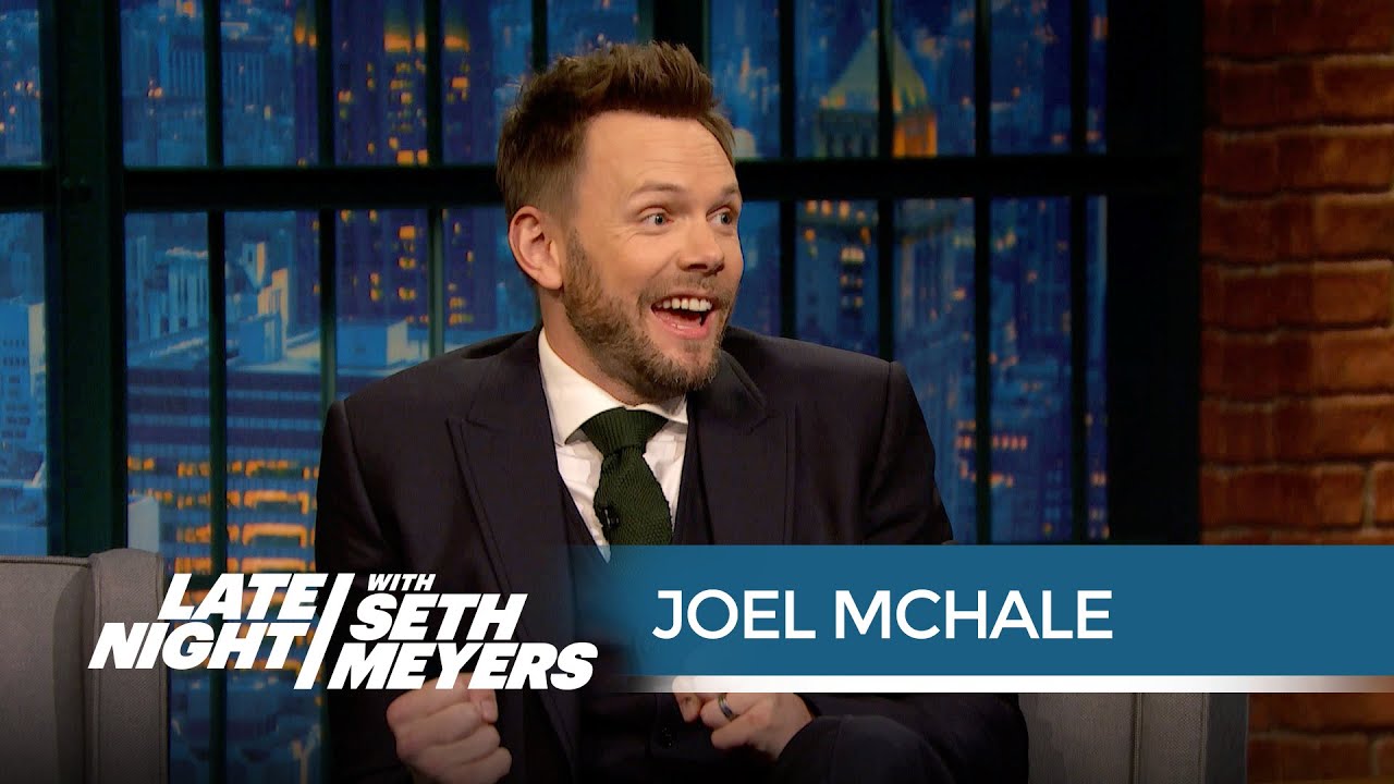 Joel McHale Might Abandon His Kids for Halo 5: Guardians - Late Night with Seth Meyers