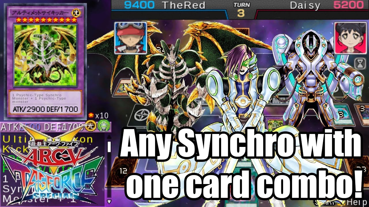 Pure Psychic (Synchro) Deck - Yu-Gi-Oh! Arc-V Tag Force Special