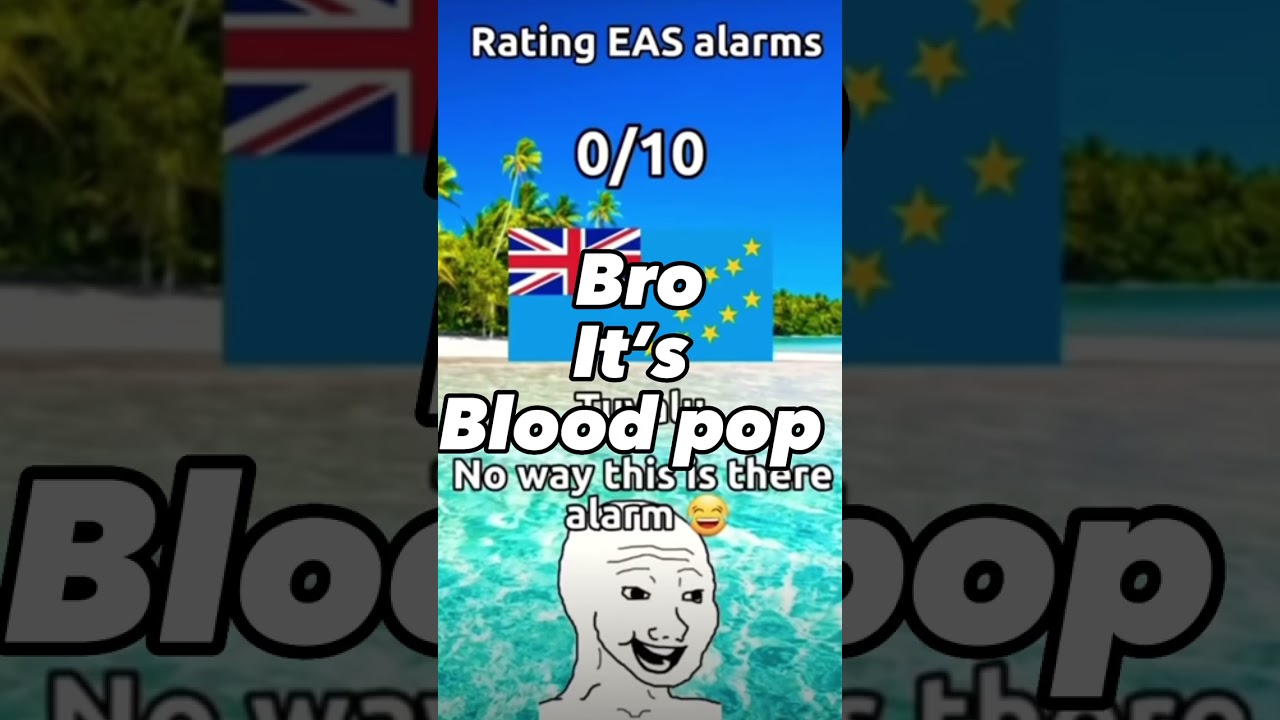 Tuvalu&rsquo;s EAS Alarm😂😂#shorts #capcut #tuvalu #fyp #trending #viral