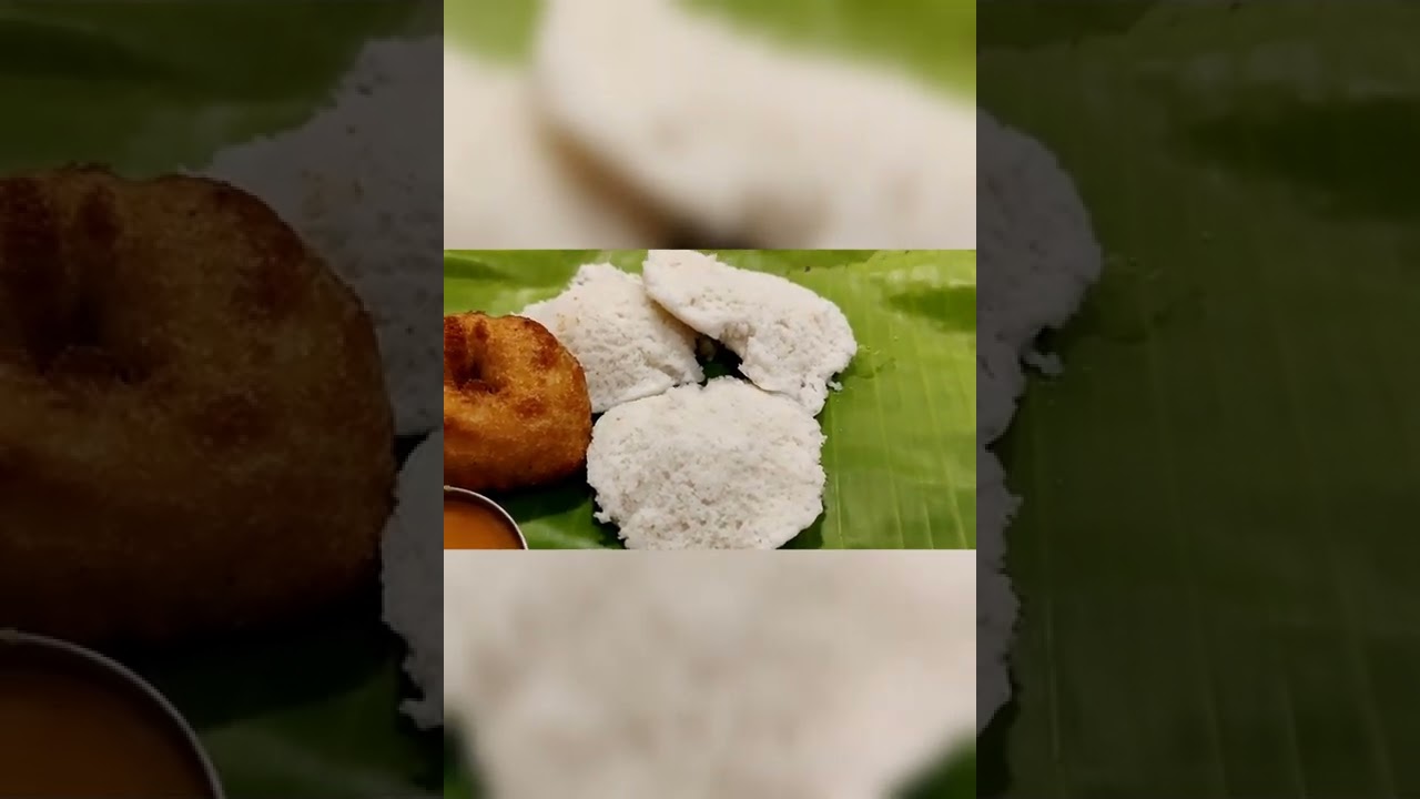 Kerala brekkie pt-2#Idli #Vada #Chutney #Thiruvananthapuram #UdupiHotel #Yummy #Youtubeshort #shorts